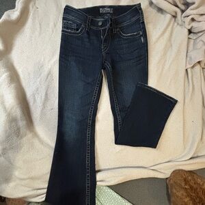 Silver Jeans Women's Midnight Boot Cut Jeans